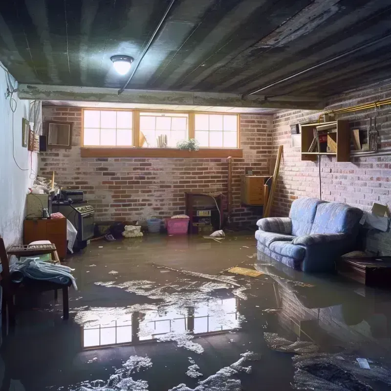 Flooded Basement Cleanup in Pine Island, TX